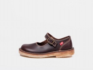 Black Brown Duckfeet Himmerland Women's Mary Jane Shoes | YDL1576CB