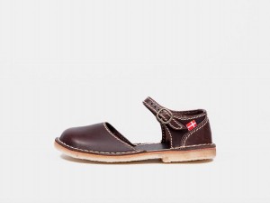 Black Brown Duckfeet Mols Women's Mary Jane Shoes | ZNH3813LU