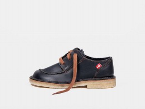 Black Duckfeet Fyn Men's Lace Up Shoes | TQP4683LE