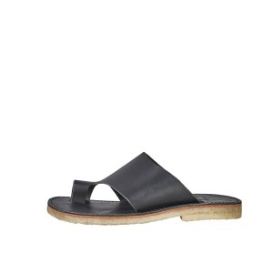 Black Duckfeet Mando Men's Sandals | RQM6997YX