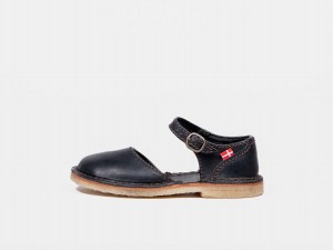 Black Duckfeet Mols Women's Mary Jane Shoes | WIA7495WU