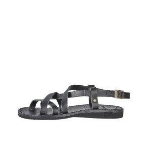 Black Duckfeet Skagen Women's Sandals | UKN3583BJ