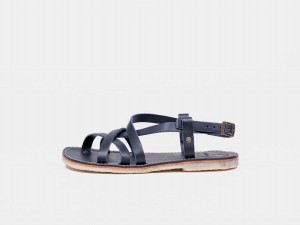 Blue Duckfeet Bornholm Men's Sandals | RXG419EK