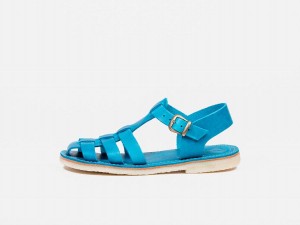 Blue Duckfeet Ringkobing Men's Sandals | EQL1335BZ