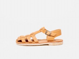 Brown Duckfeet Ringkobing Men's Sandals | ZXO6029AW