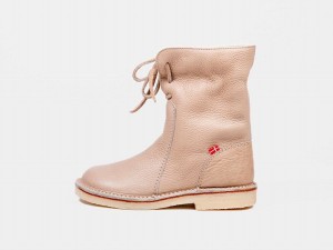 Cream White Duckfeet Arhus Women's Boots | EWO5567BE