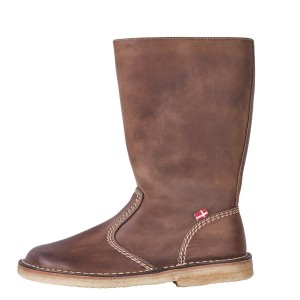 Dark Brown Duckfeet Kobenhavn Women's Boots | YUI6092XG