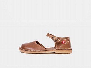 Dark Brown Duckfeet Mols Women's Mary Jane Shoes | ZEE1615SO