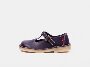 Dark Purple Duckfeet Lolland Women's Mary Jane Shoes | PDE947NR