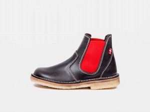 Grey Black Red Duckfeet Roskilde Women's Boots | THD333GN