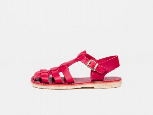 Pink Duckfeet Ringkobing Men's Sandals | TDZ5996JG