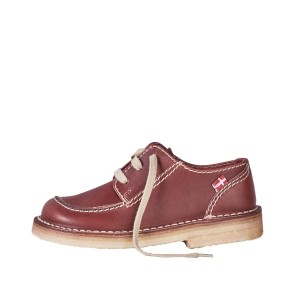 Red Brown Duckfeet Fyn Men's Lace Up Shoes | URF5468JA