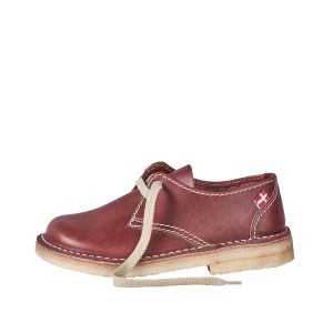 Red Brown Duckfeet Jylland Men's Lace Up Shoes | RZQ9019QZ