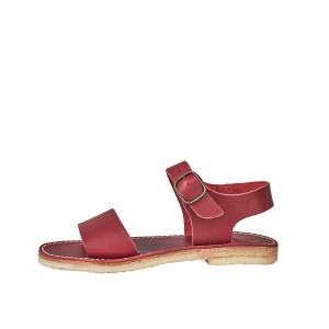 Red Duckfeet Lokken Men's Sandals | YSL6172SW