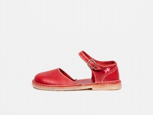 Red Duckfeet Mols Women's Mary Jane Shoes | EXA451TA