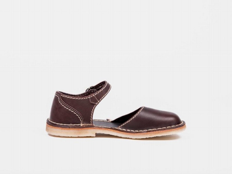 Black Brown Duckfeet Mols Women's Mary Jane Shoes | ZNH3813LU