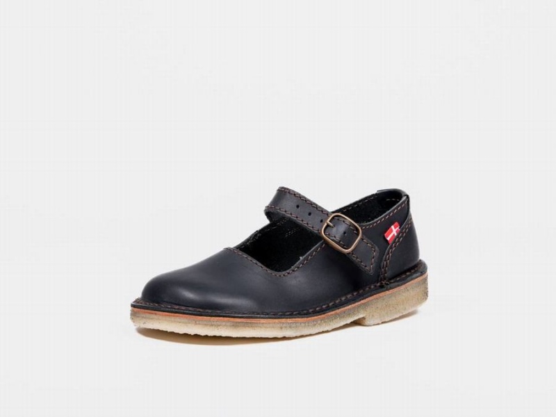 Black Duckfeet Himmerland Women's Mary Jane Shoes | IWU8999VK