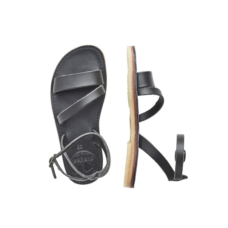 Black Duckfeet Skaerbaek Women's Sandals | LLK8917CC