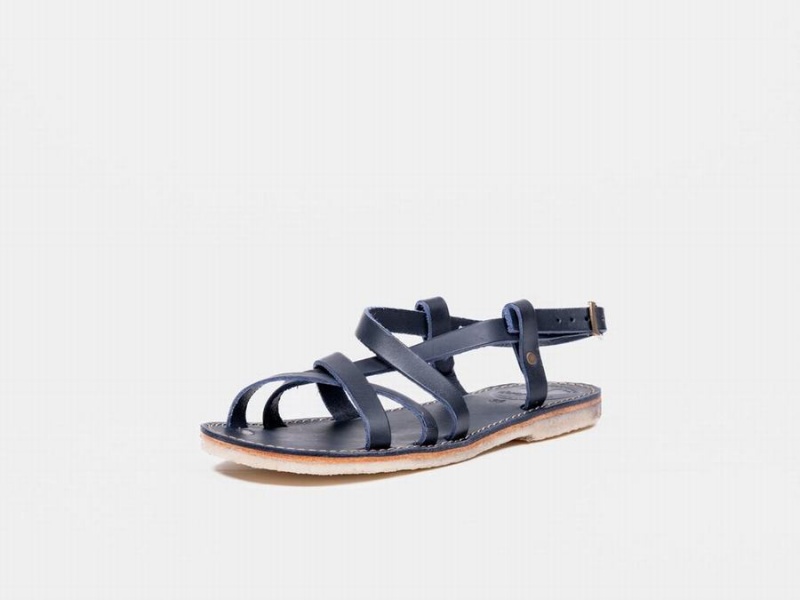 Blue Duckfeet Bornholm Men's Sandals | RXG419EK