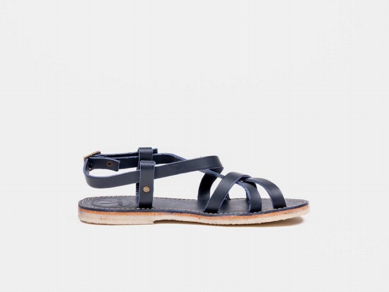 Blue Duckfeet Bornholm Men's Sandals | RXG419EK