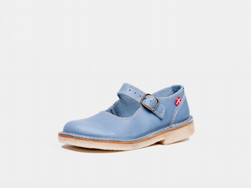 Blue Duckfeet Himmerland Women's Mary Jane Shoes | FVR4696CG