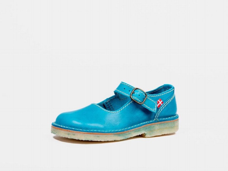 Blue Duckfeet Himmerland Women's Mary Jane Shoes | QTB7533AO