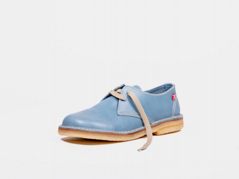 Blue Duckfeet Jylland Women's Lace Up Shoes | GKY7393XH