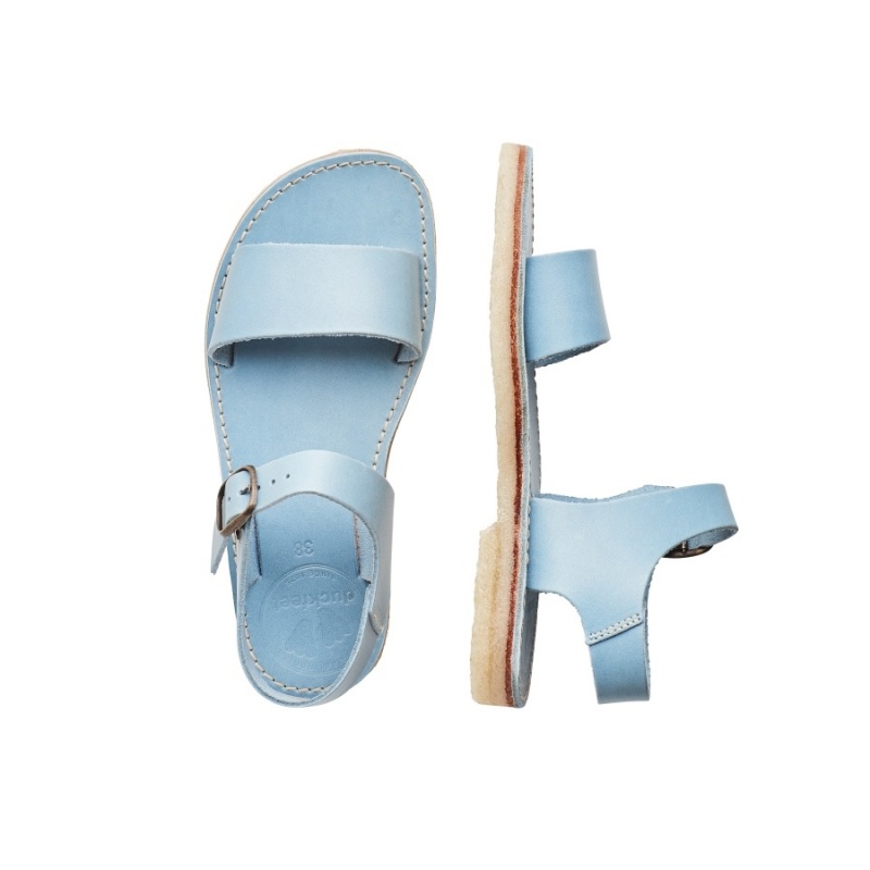 Blue Duckfeet Lokken Men's Sandals | ITV2287ON