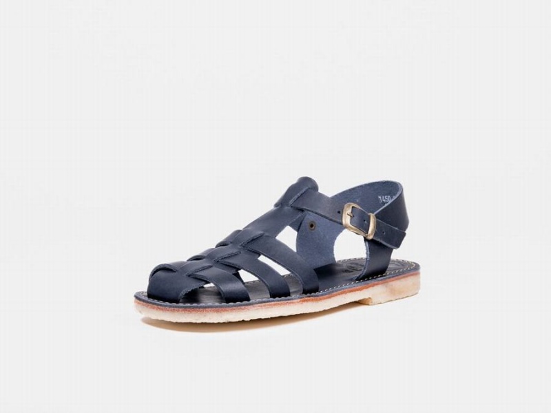 Blue Duckfeet Ringkobing Men's Sandals | UMK6651TJ