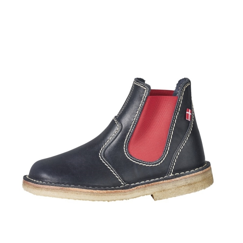 Blue Red Duckfeet Roskilde Men\'s Boots | DRI3696PU