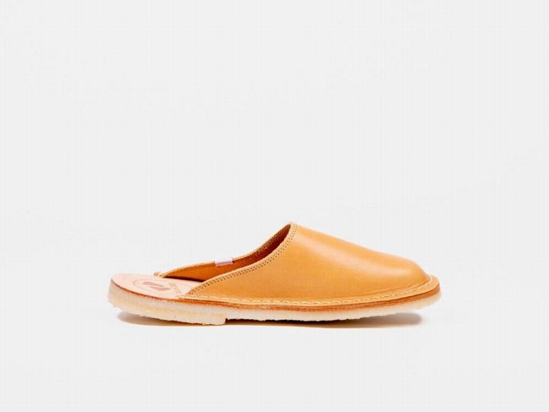 Brown Duckfeet Blavand Women's Slippers | PSK8149HZ