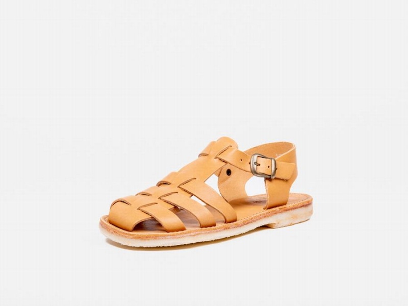 Brown Duckfeet Ringkobing Men's Sandals | ZXO6029AW