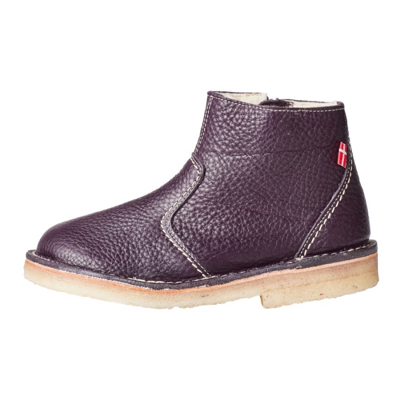 Dark Purple Duckfeet Middelfart Women\'s Boots | DWR1750WD