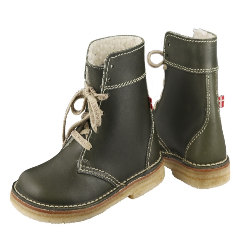 Green Duckfeet Odense Women's Boots | IGI5357BI