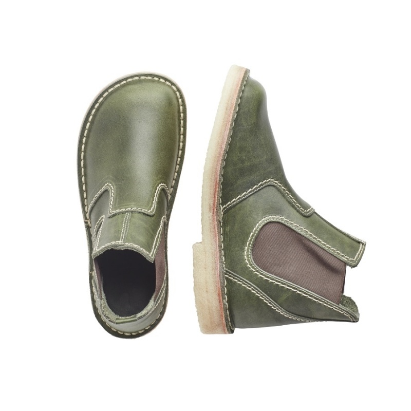 Green Duckfeet Roskilde Women's Boots | MSM2482YO