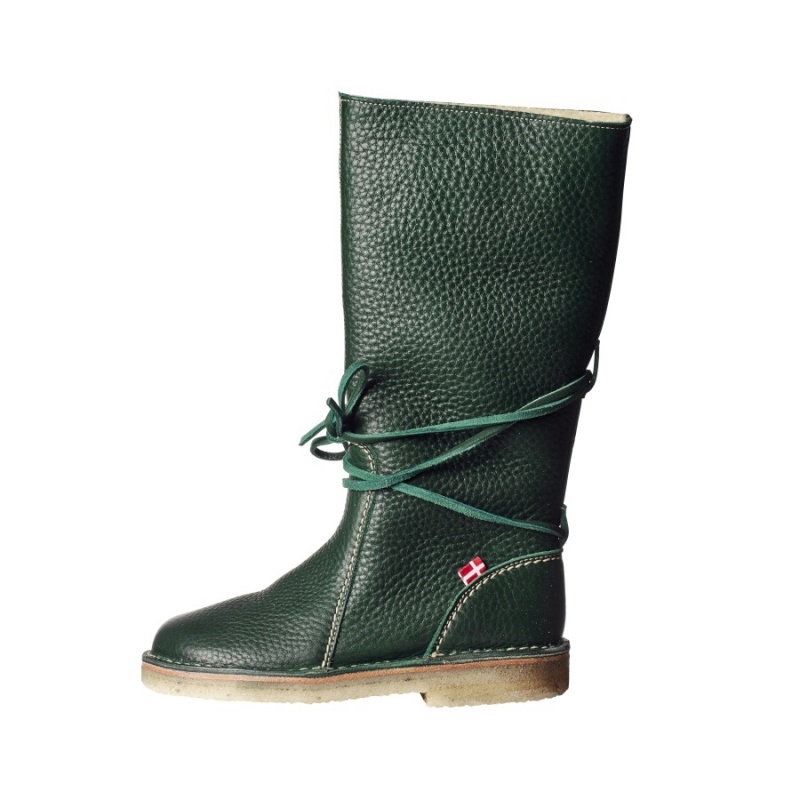 Green Duckfeet Silkeborg Women\'s Boots | VSE2745BC