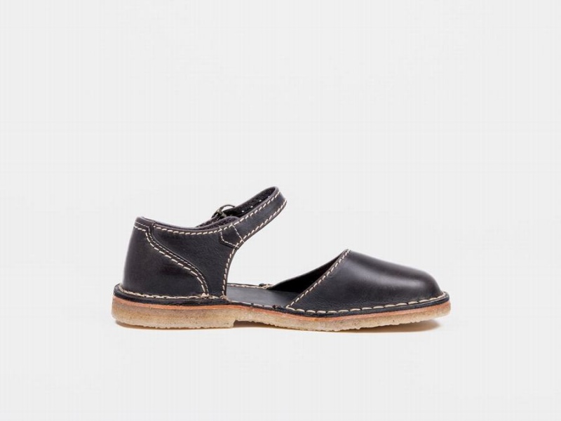 Grey Black Duckfeet Mols Women's Mary Jane Shoes | MKC6346IJ