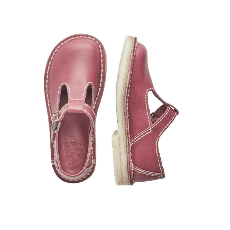 Pink Duckfeet Lolland Women's Mary Jane Shoes | JIJ1342WY