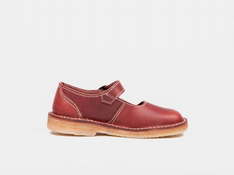 Red Brown Duckfeet Himmerland Women's Mary Jane Shoes | BGM2542TJ