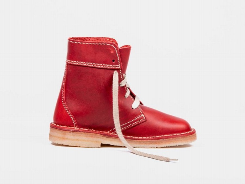 Red Duckfeet Faborg Women's Boots | KIK3256FF