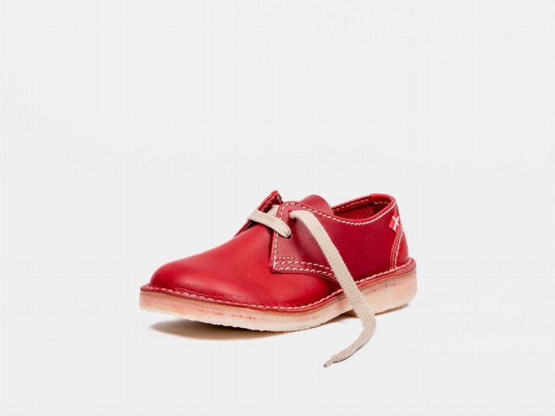 Red Duckfeet Jylland Women's Lace Up Shoes | OMH4418LQ