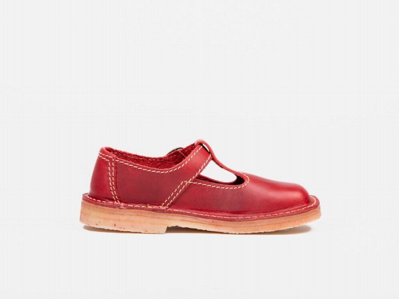 Red Duckfeet Lolland Women's Mary Jane Shoes | BSW8454UJ