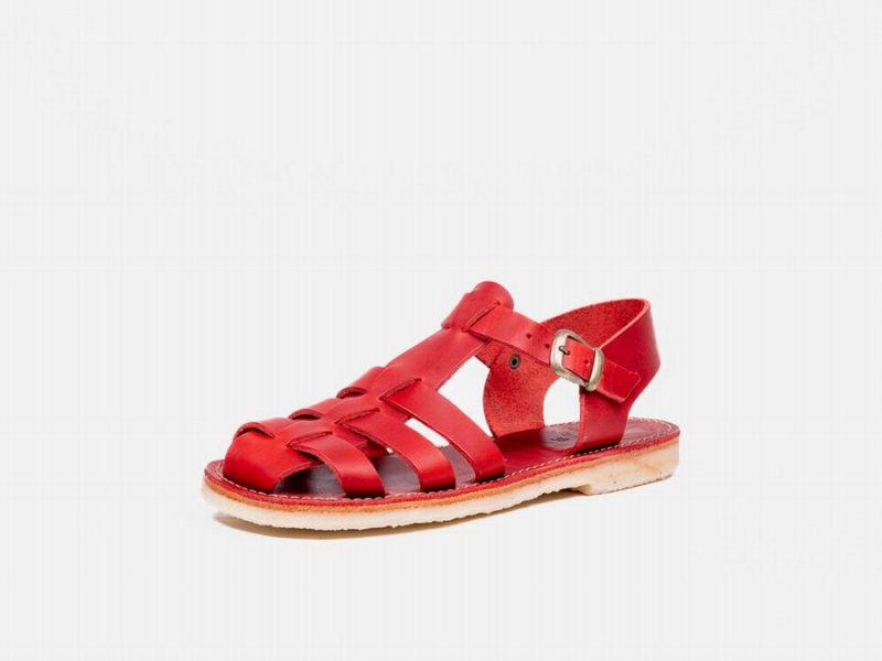 Red Duckfeet Ringkobing Men's Sandals | FBD6140PI