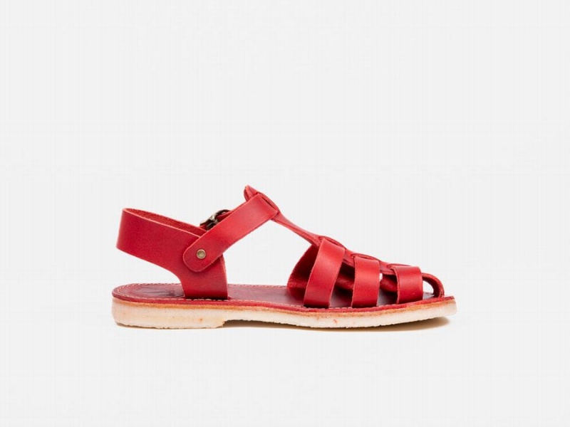 Red Duckfeet Ringkobing Men's Sandals | FBD6140PI