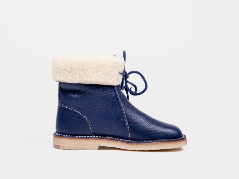 Royal Blue Duckfeet Arhus Men's Boots | EQX241TU