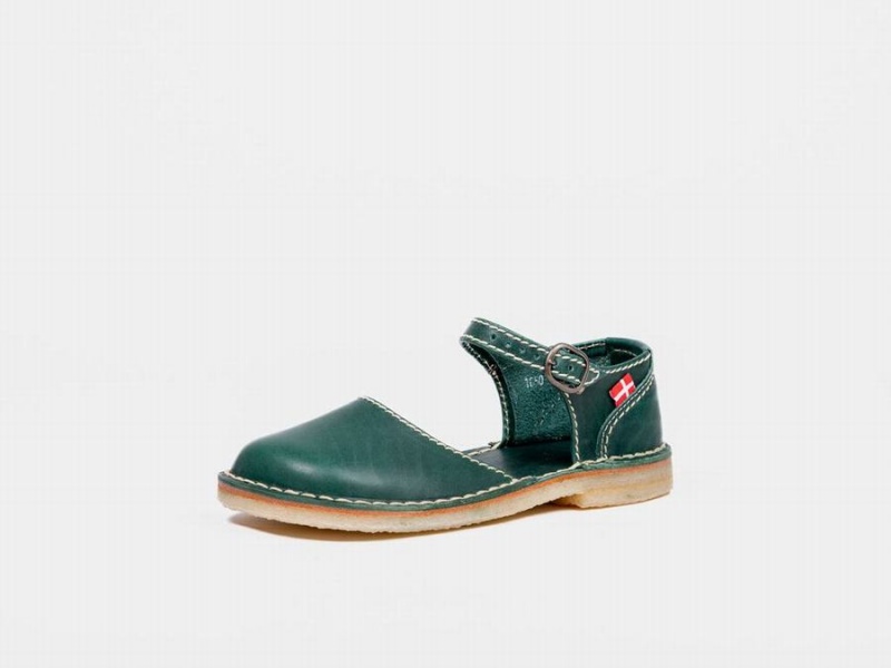 Turquoise Green Duckfeet Mols Women's Mary Jane Shoes | EVQ2861SQ